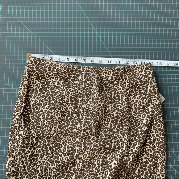 Free People Leopard Print Skirt - Black and Tan - Picture 9 of 11